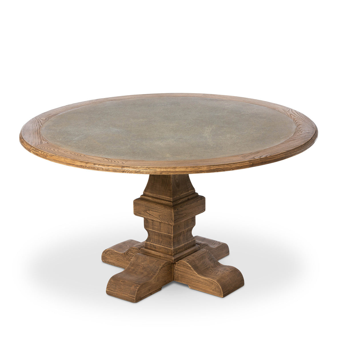 Aged Zinc Top Round Dining Table – Prop & Decor Outlet Aged Zinc Top Round Dining Table – Prop & Decor Outlet