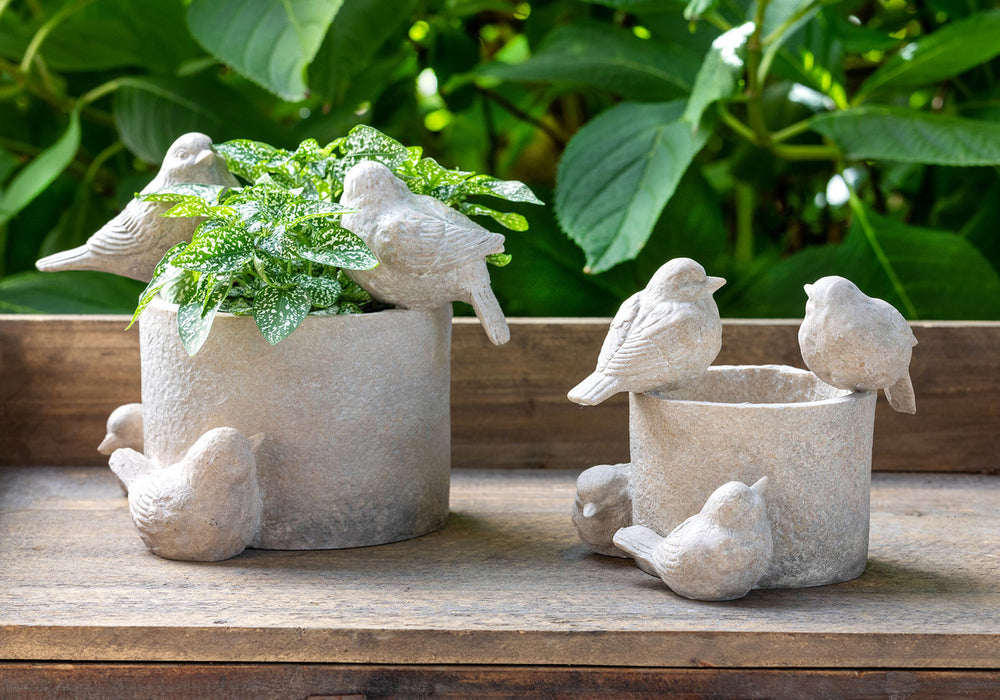 bird planter pot Garden Bird Planter. Large – Prop & Decor Outlet
