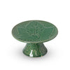 Green Glazed Cake Stand, Small