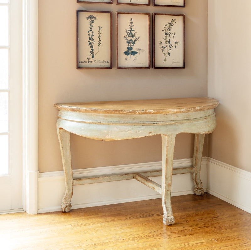 Chinois Demi-Lune Table
