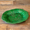 Green Glazed Fruited Platter
