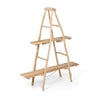Natural Ladder Display Shelf